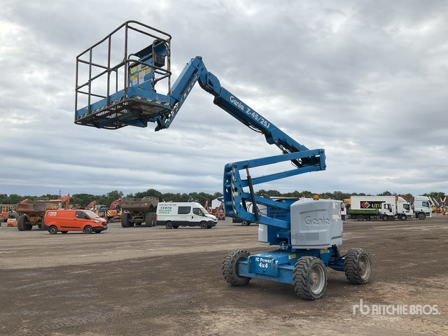 2014 Genie Z45/25J 4WD Diesel Articulating Boom Lift - Zglobna dvižna ploščad: slika 1 2014 Genie Z45/25J 4WD Diesel Articulating Boom Lift - Zglobna dvižna ploščad: slika 1