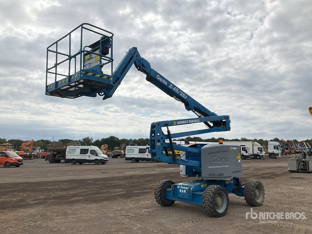 2014 Genie Z45/25J 4WD Diesel Articulating Boom Lift - Zglobna dvižna ploščad: slika 1 2014 Genie Z45/25J 4WD Diesel Articulating Boom Lift - Zglobna dvižna ploščad: slika 1