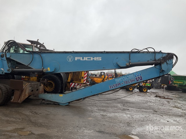 2015 Fuchs MHL350 (Inoperable) Wheel Material Handler - Bager za prekladanje primarnih/ Sekundarnih surovin: slika 4 2015 Fuchs MHL350 (Inoperable) Wheel Material Handler - Bager za prekladanje primarnih/ Sekundarnih surovin: slika 4
