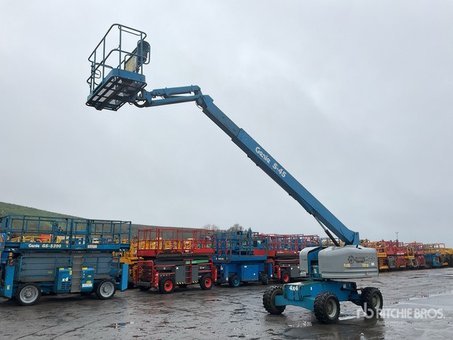2015 Genie S45 4WD Diesel Telescopic Boom Lift - Teleskopska dvižna ploščad: slika 2 2015 Genie S45 4WD Diesel Telescopic Boom Lift - Teleskopska dvižna ploščad: slika 2