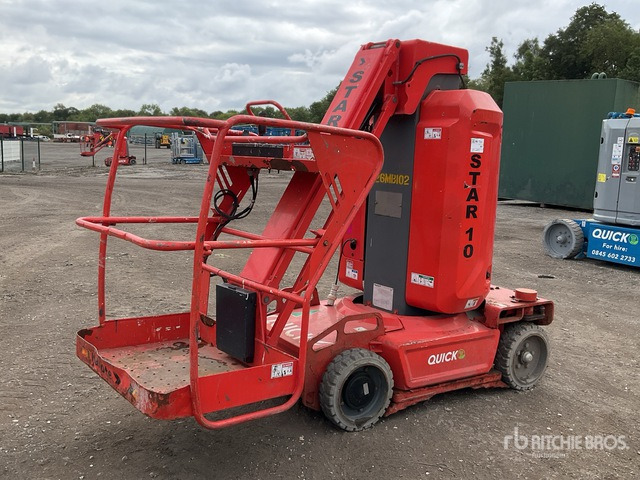 2015 Haulotte STAR 10 Electric 10 MTR Electric Mast B ... Articulating Boom Lift - Zglobna dvižna ploščad: slika 1 2015 Haulotte STAR 10 Electric 10 MTR Electric Mast B ... Articulating Boom Lift - Zglobna dvižna ploščad: slika 1