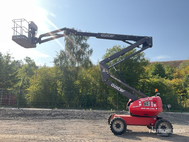 2015 Manitou 160 ATJ 4WD Diesel Articulating Boom Lift - Zglobna dvižna ploščad: slika 1 2015 Manitou 160 ATJ 4WD Diesel Articulating Boom Lift - Zglobna dvižna ploščad: slika 1