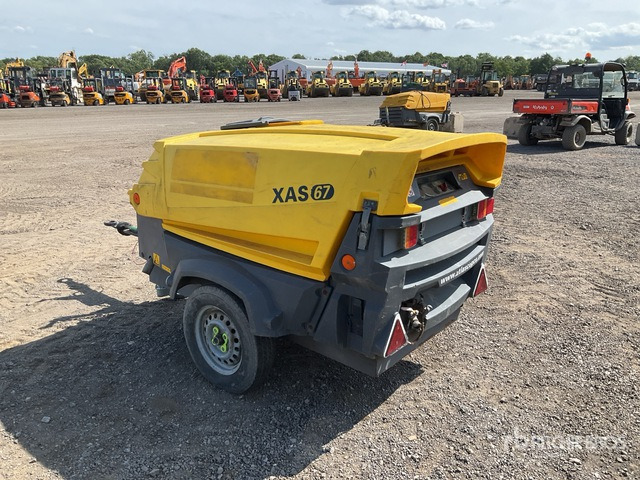 2016 Atlas Copco XAS67KD Mobile Air Compressor - Zračni kompresor: slika 3 2016 Atlas Copco XAS67KD Mobile Air Compressor - Zračni kompresor: slika 3