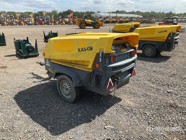 2016 Atlas Copco XAS67KD Mobile Air Compressor - Zračni kompresor: slika 3 2016 Atlas Copco XAS67KD Mobile Air Compressor - Zračni kompresor: slika 3