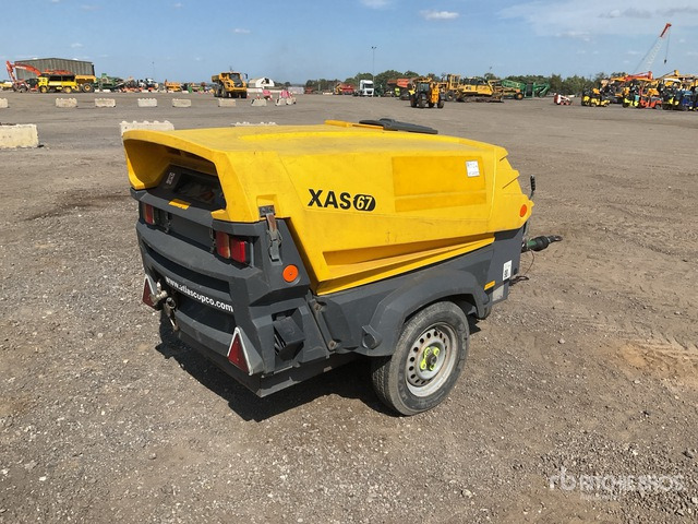 2016 Atlas Copco XAS67KD Mobile Air Compressor - Zračni kompresor: slika 4 2016 Atlas Copco XAS67KD Mobile Air Compressor - Zračni kompresor: slika 4