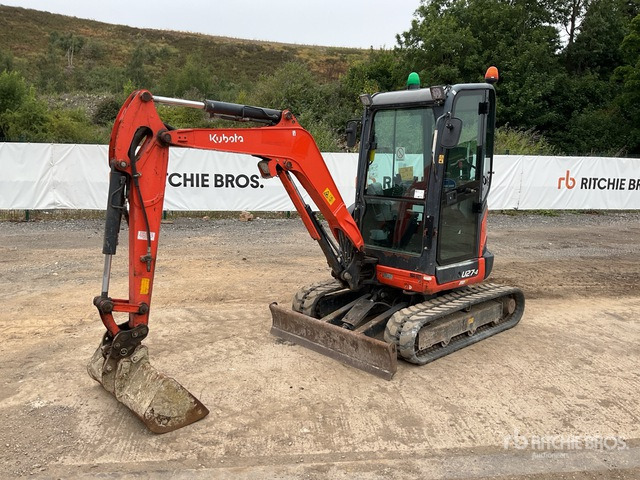 2016 Kubota U27-4 Mini Excavator: <6.6t - Mini bager: slika 2 2016 Kubota U27-4 Mini Excavator: <6.6t - Mini bager: slika 2