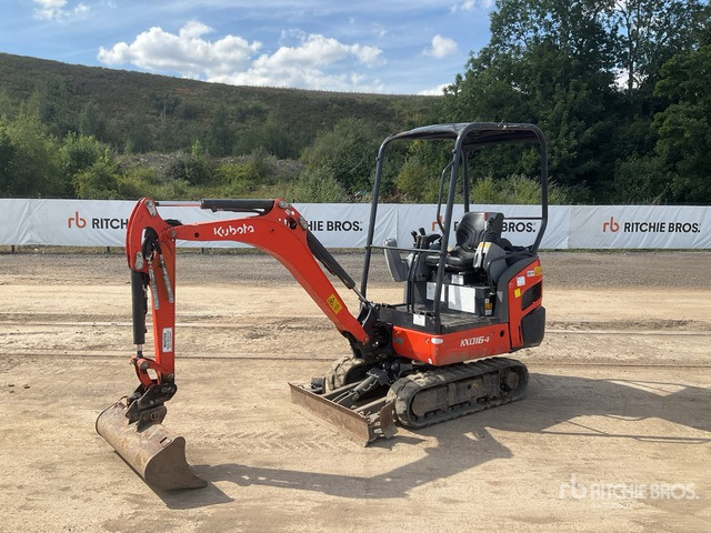 2017 Kubota KX016-4 Mini Excavator: <6.6t - Mini bager: slika 1 2017 Kubota KX016-4 Mini Excavator: <6.6t - Mini bager: slika 1