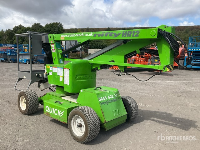 2017 Nifty HR12?NDE 2WD Hybrid Articulating Boom Lift - Zglobna dvižna ploščad: slika 4 2017 Nifty HR12?NDE 2WD Hybrid Articulating Boom Lift - Zglobna dvižna ploščad: slika 4