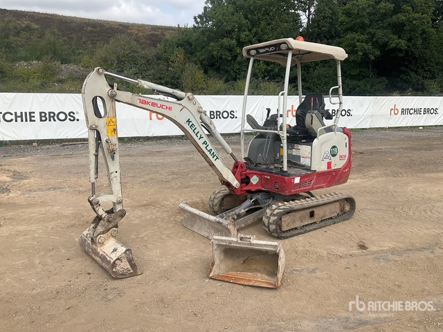 2017 Takeuchi TB216 Mini Excavator: <6.6t - Mini bager: slika 2 2017 Takeuchi TB216 Mini Excavator: <6.6t - Mini bager: slika 2