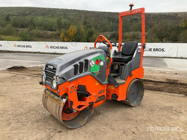 2018 Hamm HD8VV Hamm HD8VV Double Drum Roller Double Drum Roller - Cestni valjar: slika 1 2018 Hamm HD8VV Hamm HD8VV Double Drum Roller Double Drum Roller - Cestni valjar: slika 1