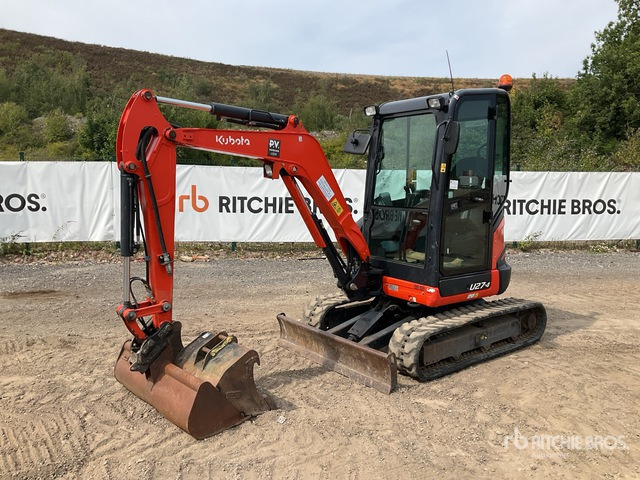 2018 Kubota U27-4 Mini Excavator: <6.6t - Mini bager: slika 1 2018 Kubota U27-4 Mini Excavator: <6.6t - Mini bager: slika 1