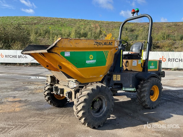 2018 Mecalac TA3s 3 ton 4x4 Swivel Dumper - Demper: slika 1 2018 Mecalac TA3s 3 ton 4x4 Swivel Dumper - Demper: slika 1