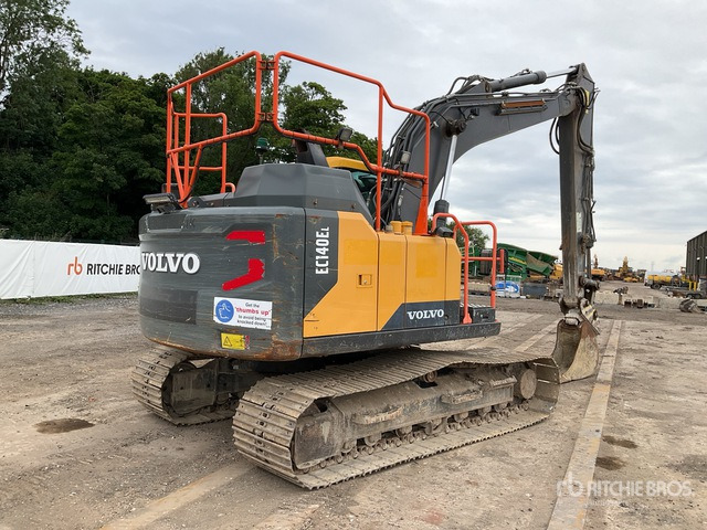 2018 Volvo EC140EL Tracked Excavator - Bager goseničar: slika 4 2018 Volvo EC140EL Tracked Excavator - Bager goseničar: slika 4