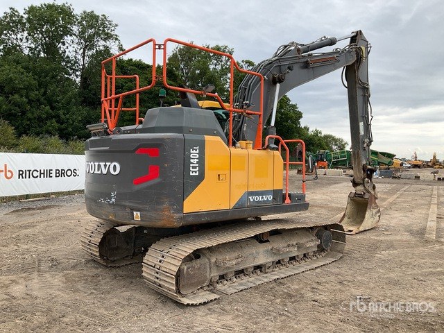 2018 Volvo EC140EL Tracked Excavator - Bager goseničar: slika 3 2018 Volvo EC140EL Tracked Excavator - Bager goseničar: slika 3
