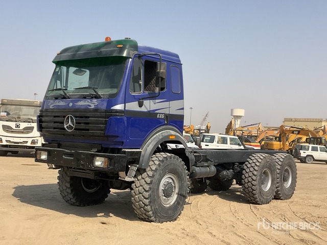 1996 Mercedes-Benz 2538 6x6 Cab and Chassis - Tovornjak-šasija: slika 2 1996 Mercedes-Benz 2538 6x6 Cab and Chassis - Tovornjak-šasija: slika 2