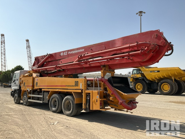 2002 Isuzu CXH50T 2003 Putzmeister M42 on 8x4 Twi ... Concrete Pump Truck - Mulčer: slika 4 2002 Isuzu CXH50T 2003 Putzmeister M42 on 8x4 Twi ... Concrete Pump Truck - Mulčer: slika 4