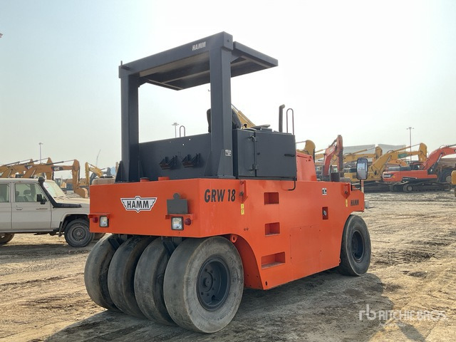 2003 Hamm GRW18 8 Wheel Pneumatic Roller - Pnevmatski valjar: slika 3 2003 Hamm GRW18 8 Wheel Pneumatic Roller - Pnevmatski valjar: slika 3