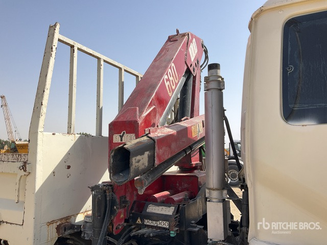 2006 Nissan MK210 2006 HMF 683K1 Knuckle Boom on 4x2 Flatbed Truck with Crane - Tovornjak s kesonom, Tovornjak z dvigalom: slika 5 2006 Nissan MK210 2006 HMF 683K1 Knuckle Boom on 4x2 Flatbed Truck with Crane - Tovornjak s kesonom, Tovornjak z dvigalom: slika 5