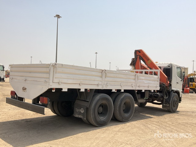 2007 Hino 500 Palfinger PK1000 4.5 ton Knuckl ... Flatbed Truck with Crane - Tovornjak s kesonom, Tovornjak z dvigalom: slika 4 2007 Hino 500 Palfinger PK1000 4.5 ton Knuckl ... Flatbed Truck with Crane - Tovornjak s kesonom, Tovornjak z dvigalom: slika 4