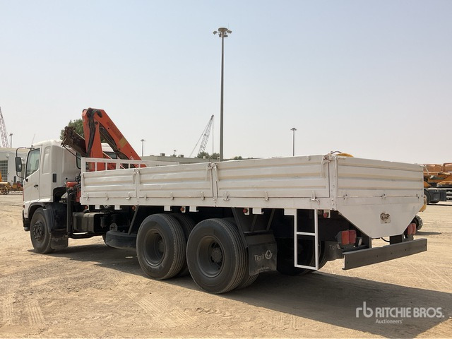 2007 Hino 500 Palfinger PK1000 4.5 ton Knuckl ... Flatbed Truck with Crane - Tovornjak s kesonom, Tovornjak z dvigalom: slika 3 2007 Hino 500 Palfinger PK1000 4.5 ton Knuckl ... Flatbed Truck with Crane - Tovornjak s kesonom, Tovornjak z dvigalom: slika 3