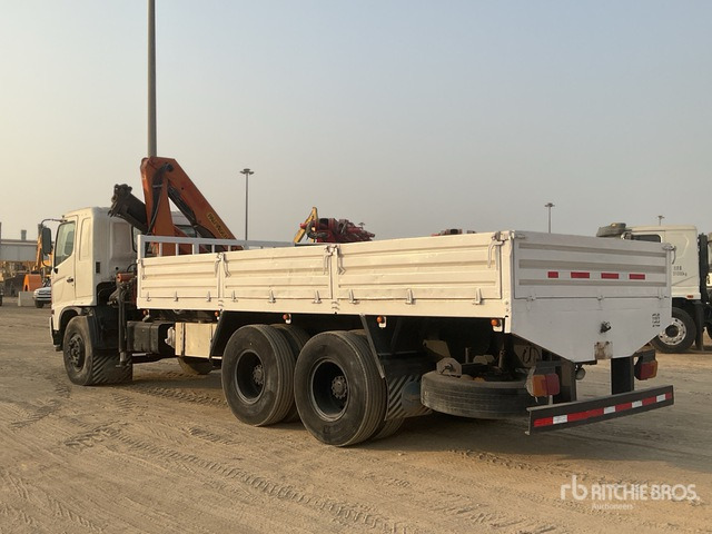 2008 Hino 145 2007 Palfinger K10000 Knuckle B ... Flatbed Truck with Crane - Tovornjak s kesonom, Tovornjak z dvigalom: slika 4 2008 Hino 145 2007 Palfinger K10000 Knuckle B ... Flatbed Truck with Crane - Tovornjak s kesonom, Tovornjak z dvigalom: slika 4