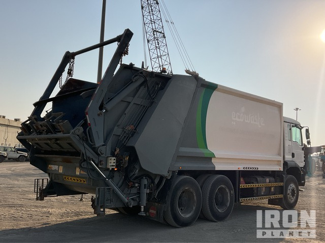 2008 MAN TGA33.360 6x4 Rear Loader Waste Collection Truck - Smetarski tovornjak: slika 3 2008 MAN TGA33.360 6x4 Rear Loader Waste Collection Truck - Smetarski tovornjak: slika 3