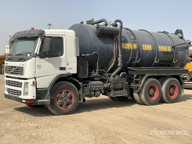 2008 Volvo FM400 6x4 20000 L Vacuum Tanker Truck - Vakuumski tovornjak: slika 1 2008 Volvo FM400 6x4 20000 L Vacuum Tanker Truck - Vakuumski tovornjak: slika 1