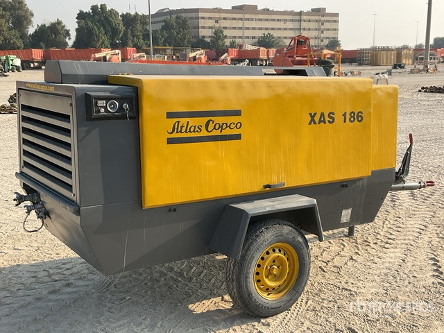 2011 Atlas Copco XAS186DD Mobile Air Compressor - Zračni kompresor: slika 3 2011 Atlas Copco XAS186DD Mobile Air Compressor - Zračni kompresor: slika 3