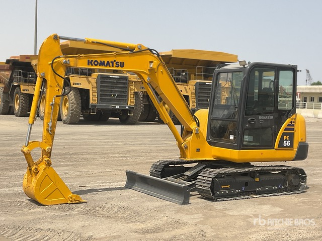 2019 Komatsu PC56-7 - Mini bager: slika 2 2019 Komatsu PC56-7 - Mini bager: slika 2