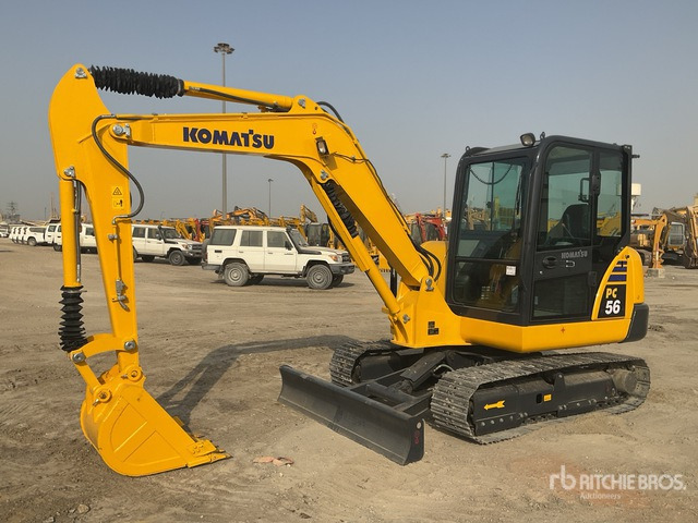 2019 Komatsu PC56-7 - Mini bager: slika 1 2019 Komatsu PC56-7 - Mini bager: slika 1