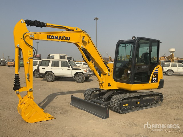 2020 Komatsu PC56-7 - Mini bager: slika 1 2020 Komatsu PC56-7 - Mini bager: slika 1