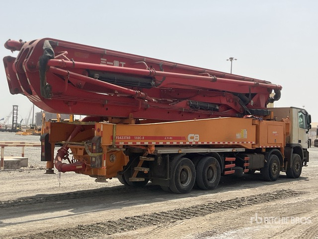 2020 Mercedes-Benz Actros 4143 2020 Sany SYM5449THBE 56 m on 8 ... Concrete Pump Truck - Črpalka za beton: slika 4 2020 Mercedes-Benz Actros 4143 2020 Sany SYM5449THBE 56 m on 8 ... Concrete Pump Truck - Črpalka za beton: slika 4