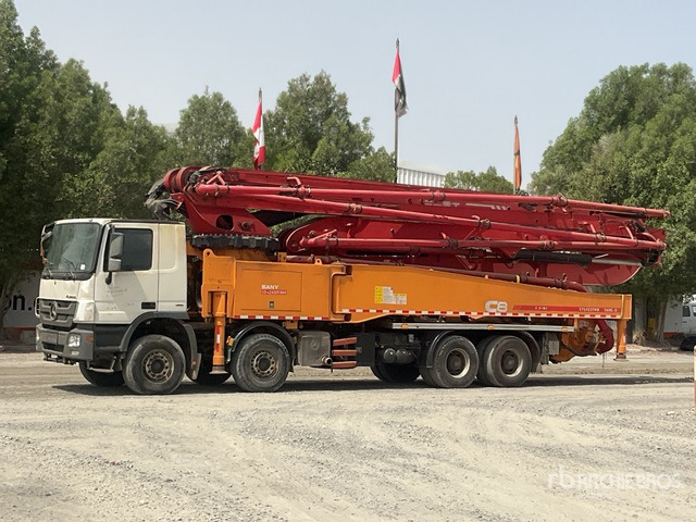 2020 Mercedes-Benz Actros 4143 2020 Sany SYM5449THBE 56 m on 8 ... Concrete Pump Truck - Črpalka za beton: slika 1 2020 Mercedes-Benz Actros 4143 2020 Sany SYM5449THBE 56 m on 8 ... Concrete Pump Truck - Črpalka za beton: slika 1