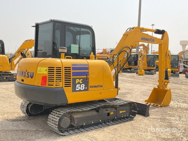 2022 Komatsu PC58-8 - Mini bager: slika 3 2022 Komatsu PC58-8 - Mini bager: slika 3