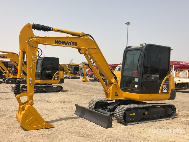 2022 Komatsu PC58-8 - Mini bager: slika 1 2022 Komatsu PC58-8 - Mini bager: slika 1