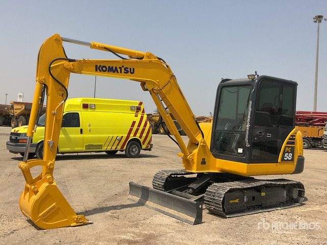 2022 Komatsu PC58-8 - Mini bager: slika 1 2022 Komatsu PC58-8 - Mini bager: slika 1