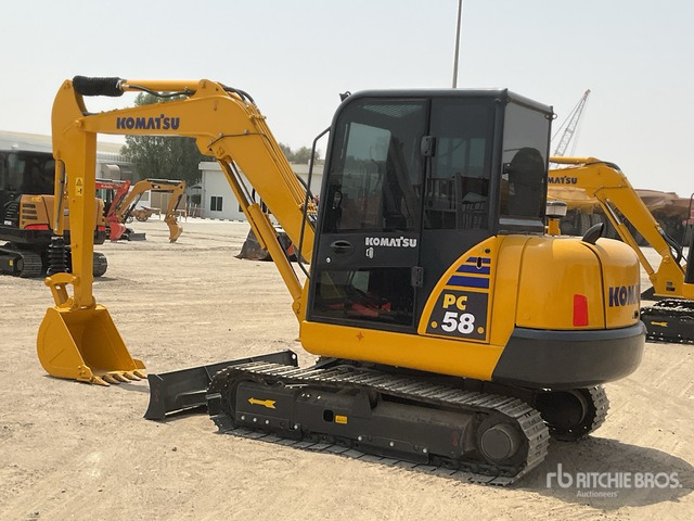 2022 Komatsu PC58-8 - Mini bager: slika 4 2022 Komatsu PC58-8 - Mini bager: slika 4