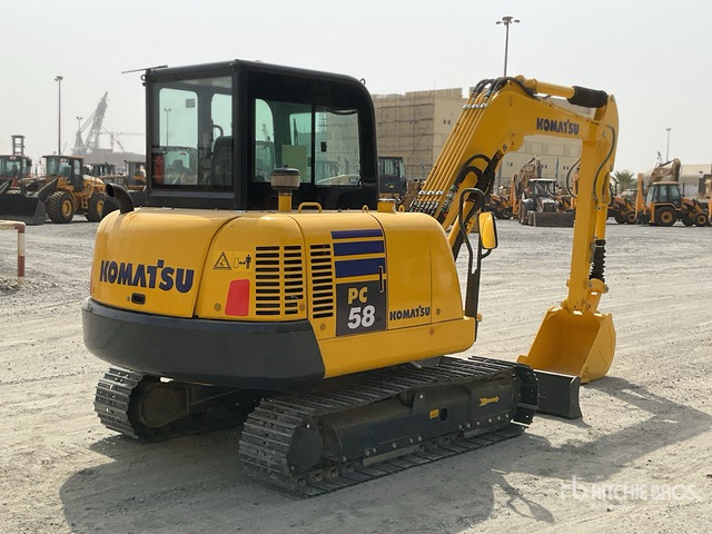 2022 Komatsu PC58-8 - Mini bager: slika 4 2022 Komatsu PC58-8 - Mini bager: slika 4