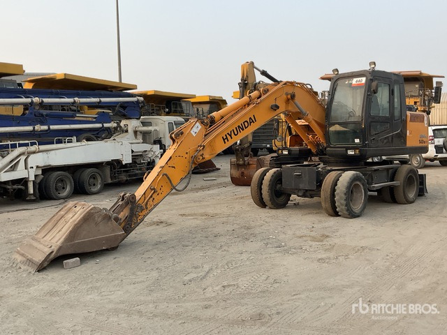 Hyundai Robex 140W-7 - Bager na kolesih: slika 3 Hyundai Robex 140W-7 - Bager na kolesih: slika 3