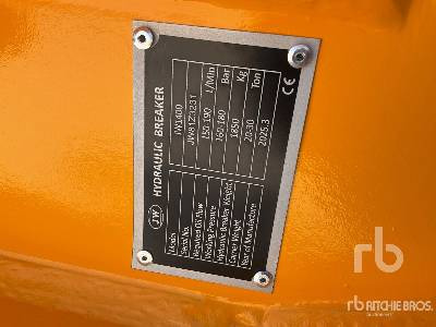 JW JW1400 - Fits 20 - 30 ton excavators ( ... - Hidravlično kladivo: slika 5 JW JW1400 - Fits 20 - 30 ton excavators ( ... - Hidravlično kladivo: slika 5