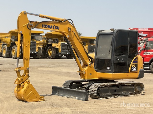 Komatsu PC56-7 - Mini bager: slika 1 Komatsu PC56-7 - Mini bager: slika 1