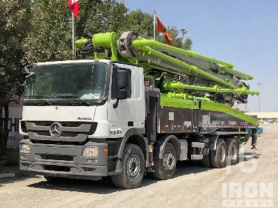 MERCEDES-BENZ ACTROS 4141 2018 Zoomlion 56X-6RZ 56 m on 8 ... - Črpalka za beton: slika 1 MERCEDES-BENZ ACTROS 4141 2018 Zoomlion 56X-6RZ 56 m on 8 ... - Črpalka za beton: slika 1
