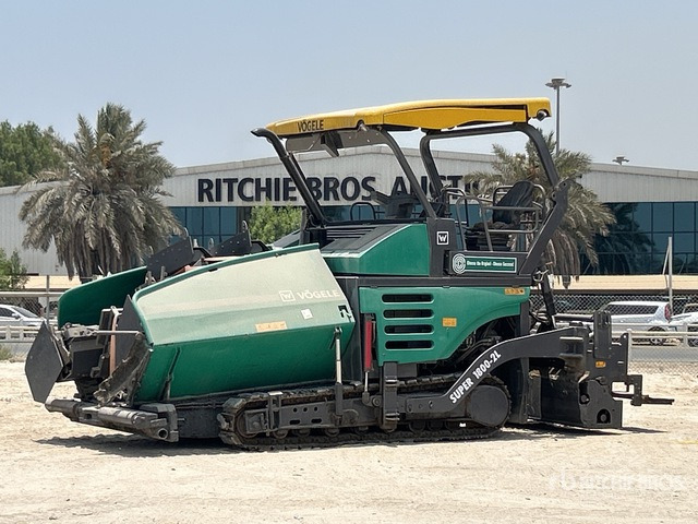 Vogele SUPER 1800-2L - Asfaltni finišer: slika 1 Vogele SUPER 1800-2L - Asfaltni finišer: slika 1