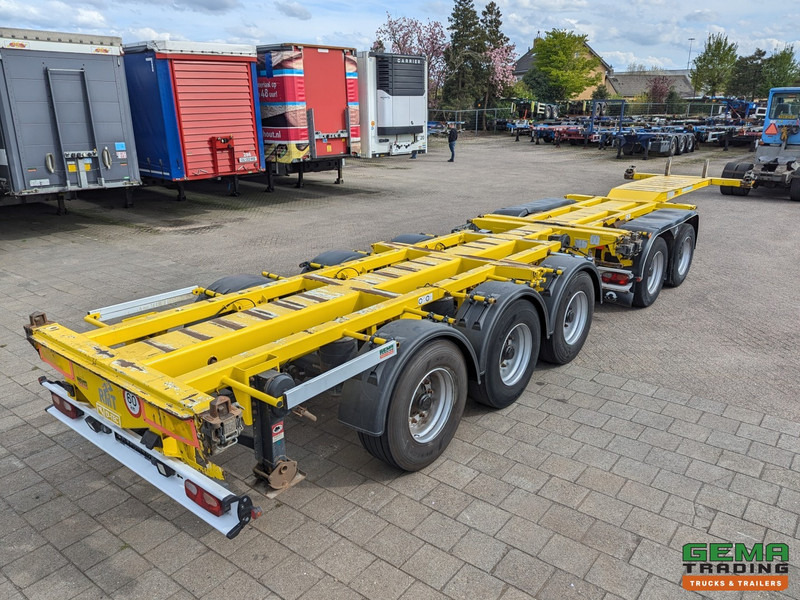 D-Tec CT-35-02 + CT-60-05D - 2 COMBI chassis - 3 StuurAssen - 4 LiftAssen - QuickLocks - Kontejnerska polprikolica/ Polprikolica z zamenljivim tovoriščem: slika 1 D-Tec CT-35-02 + CT-60-05D - 2 COMBI chassis - 3 StuurAssen - 4 LiftAssen - QuickLocks - Kontejnerska polprikolica/ Polprikolica z zamenljivim tovoriščem: slika 1