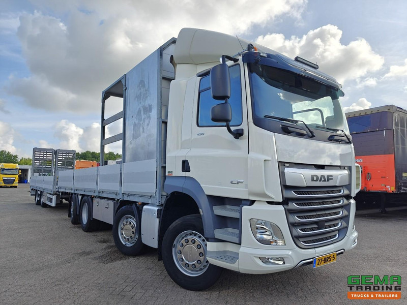 DAF CF 430 FAX 8x2/6 Dagcabine Euro6D - Machine Transporter + 2assige Aanhanger - Hydraulische Rampen - Afneembare 10.000L WaterTank - 20.000km! Origineel - Tovornjak avtotransporter: slika 4 DAF CF 430 FAX 8x2/6 Dagcabine Euro6D - Machine Transporter + 2assige Aanhanger - Hydraulische Rampen - Afneembare 10.000L WaterTank - 20.000km! Origineel - Tovornjak avtotransporter: slika 4