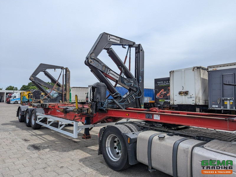 HAMMAR 160 HE 3-Assen - SideLoader - 33T - ContainerStacking - Afstandbediening - Kontejnerska polprikolica/ Polprikolica z zamenljivim tovoriščem: slika 4 HAMMAR 160 HE 3-Assen - SideLoader - 33T - ContainerStacking - Afstandbediening - Kontejnerska polprikolica/ Polprikolica z zamenljivim tovoriščem: slika 4
