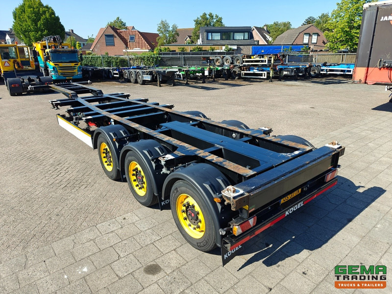 Kögel PORT 40 SIMPLEX 20 3-Assen SAF - Schijfremmen - 20/30/40FT Aansluiting - Achterschuiver - Kontejnerska polprikolica/ Polprikolica z zamenljivim tovoriščem: slika 3 Kögel PORT 40 SIMPLEX 20 3-Assen SAF - Schijfremmen - 20/30/40FT Aansluiting - Achterschuiver - Kontejnerska polprikolica/ Polprikolica z zamenljivim tovoriščem: slika 3