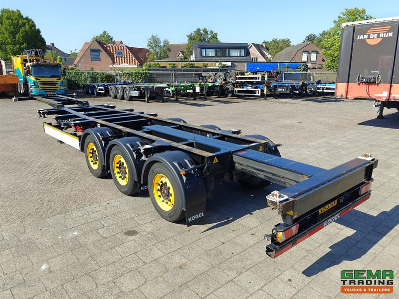Kögel PORT 40 SIMPLEX 20 3-Assen SAF - Schijfremmen - 20/30/40FT Aansluiting - Achterschuiver - Kontejnerska polprikolica/ Polprikolica z zamenljivim tovoriščem: slika 5 Kögel PORT 40 SIMPLEX 20 3-Assen SAF - Schijfremmen - 20/30/40FT Aansluiting - Achterschuiver - Kontejnerska polprikolica/ Polprikolica z zamenljivim tovoriščem: slika 5