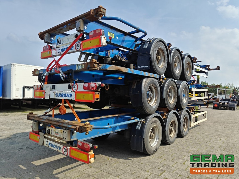Krone SDC 27 3-assen BPW - DrumBrakes - 4700KG - 2x 20FT 1x 30FT 1x40FT - Package of 3 - NL kentekens - Kontejnerska polprikolica/ Polprikolica z zamenljivim tovoriščem: slika 2 Krone SDC 27 3-assen BPW - DrumBrakes - 4700KG - 2x 20FT 1x 30FT 1x40FT - Package of 3 - NL kentekens - Kontejnerska polprikolica/ Polprikolica z zamenljivim tovoriščem: slika 2