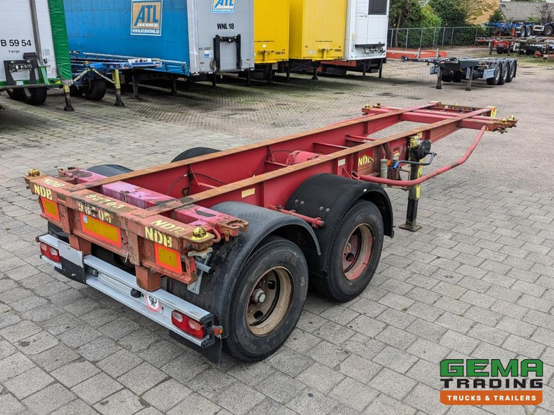 Krone SZC 20FT 2-Assen ROR - STEEL Suspension - DOUBLE tires - DrumBrakes (O1916) - Kontejnerska polprikolica/ Polprikolica z zamenljivim tovoriščem: slika 1 Krone SZC 20FT 2-Assen ROR - STEEL Suspension - DOUBLE tires - DrumBrakes (O1916) - Kontejnerska polprikolica/ Polprikolica z zamenljivim tovoriščem: slika 1